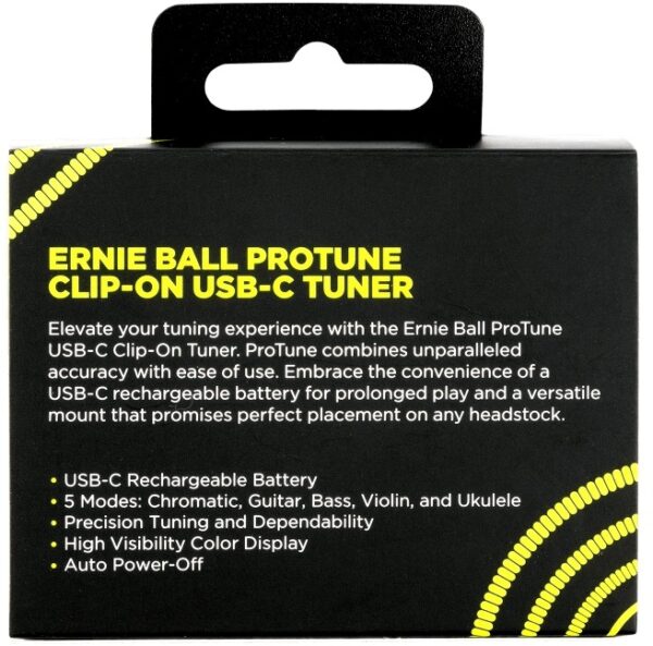 Ernie Ball 9627 Protune USB-C Tuner - Bild 5