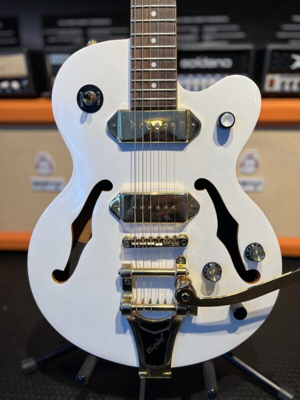 Epiphone Wildkat (Bigsby) Pearl White (BEG) - Bild 2