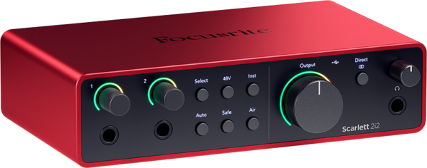 Focusrite SCARLETT4 2I2 2-in, 2-out interface - Bild 4