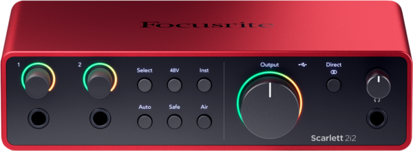 Focusrite SCARLETT4 2I2 2-in, 2-out interface - Bild 3