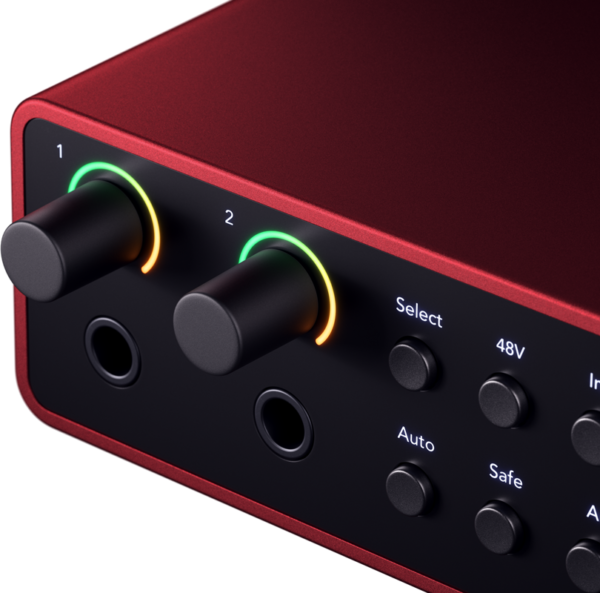 Focusrite SCARLETT4 2I2 2-in, 2-out interface