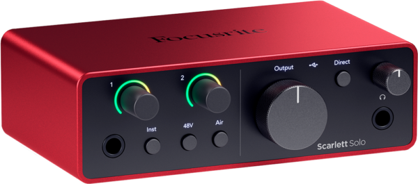 Focusrite SCARLETT4 SOLO 2-in, 2-out interface - Bild 4