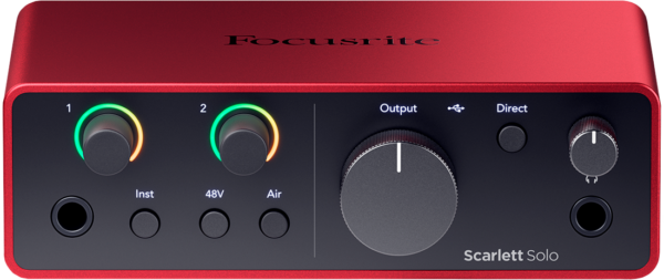 Focusrite SCARLETT4 SOLO 2-in, 2-out interface - Bild 5