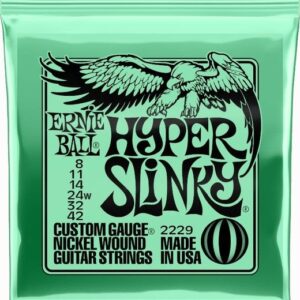 Ernie Ball Hyper Slinky Strängset - 2229 - 008-042