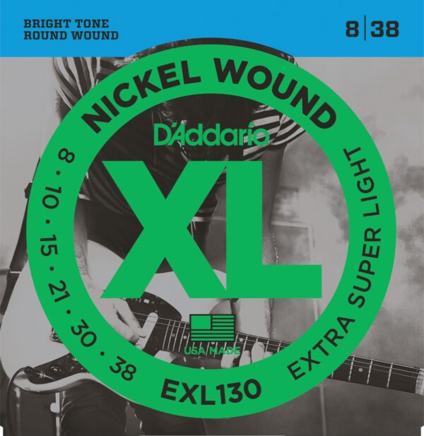 D'Addario Fretted EXL130 008 - 038