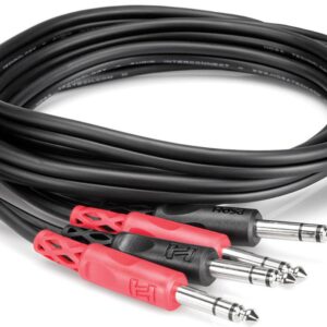 HOSA CSS-201 Dual TRS - Dual TRS 1m