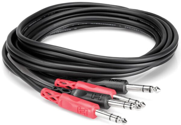 HOSA CSS-201 Dual TRS - Dual TRS 1m