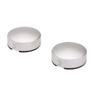 D'Addario Accessories PW-FST-02S Footswitch topper, 2-pack, Silver