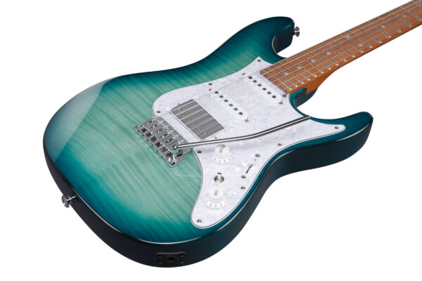 Ibanez AZ22S1F-TXB Elgitarr AZ Standard, Transparent Turquoise Burst