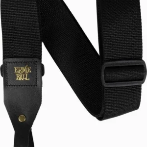 Ernie Ball 5365 Acoustic Strap Polypro Black