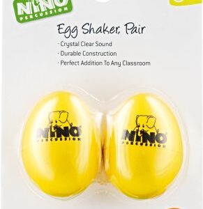 NINO Percussion NINO540Y-2 Ägg-Shaker Set, Yellow