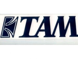 Tama TLS100BK Tama logo dekal, Black