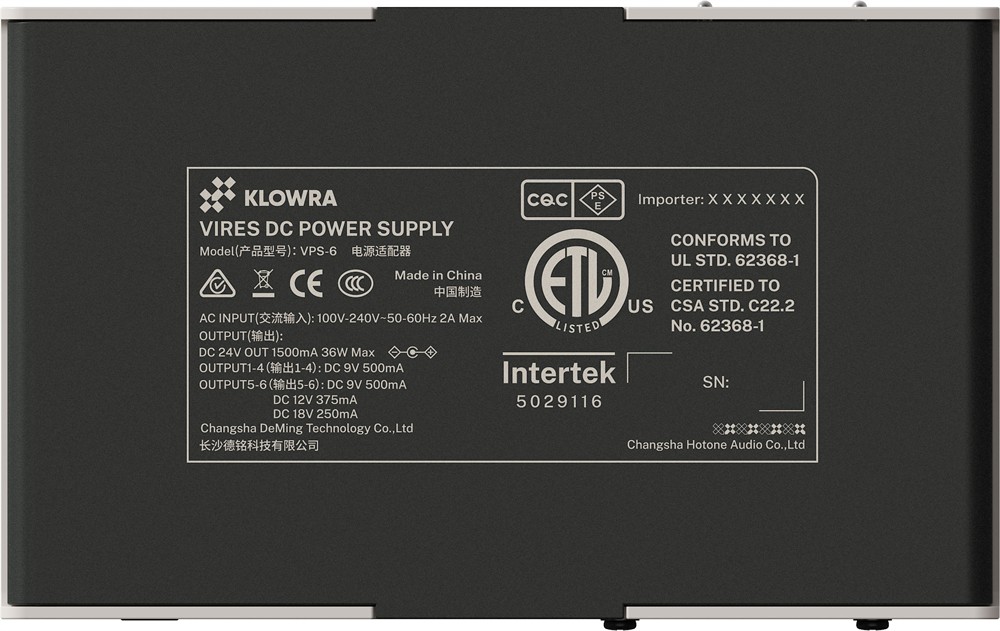 Klowra Vires Effects Pedal Power Supply - Bild 5